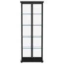 Aero Curio Cabinet with LED Lighting - Michael's Discount Furniture