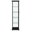 Aero Curio Cabinet with LED Lighting - Michael's Discount Furniture