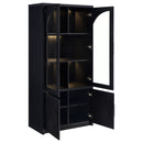 Riva Tall Display Cabinet with LED Lighting - Michael's Discount Furniture