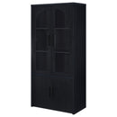 Riva Tall Display Cabinet with LED Lighting - Michael's Discount Furniture