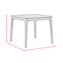 Garcia Dining Set in Black