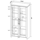 Alejo Tall Display Cabinet - Michael's Discount Furniture