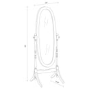 Foyet Cheval Mirror - Michael's Discount Furniture