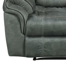 Sorrento Motion Loveseat with Console in FB367 Charcoal