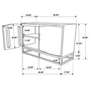 Zara Accent Cabinet - Michael's Discount Furniture