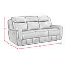 Panther Living Room Set in Neono Brown