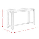 Jax Bar Table Single Pack (Table + Three Stools) in Cherry