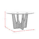 Oregon 5PC Dining Set in Black