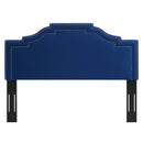 Lucia Twin Performance Velvet Headboard
