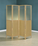 Mattison Four-Panel Room Divider - Michael's Discount Furniture