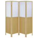 Mattison Four-Panel Room Divider - Michael's Discount Furniture