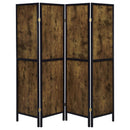 Deepika Four-Panel Room Divider - Michael's Discount Furniture