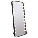 Canton Standing Mirror with LED Lighting and Bluetooth Speaker - Michael's Discount Furniture