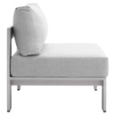 Shore Sunbrella� Fabric Outdoor Patio Aluminum 4 Piece Set
