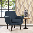 Posit Upholstered Fabric Armchair