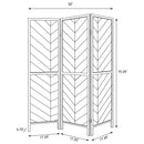 Marlene Three-Panel Room Divider - Michael's Discount Furniture