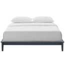 Lodge Full Wood Platform Bed Frame