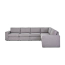 Flex 6-Seat Sectional with Wide Arm - 5000003323