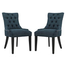 Regent Dining Side Chair Fabric Set of 2