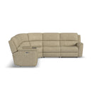 Henry Latitudes Power Reclining Sectional with Power Headrest & Lumbar - 5000-1041-SECTPH-94680 - Michael's Discount Furniture