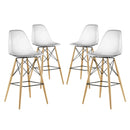 Pyramid Dining Side Bar Stool Set of 4
