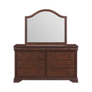 Phillipe Dresser & Mirror Set in Cherry