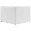 Mingle Vegan Leather Corner Chair