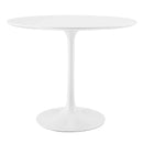 Lippa 36" Round Wood Top Dining Table