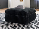 Midnight-Madness Oversized Accent Ottoman - Michael's Discount Furniture