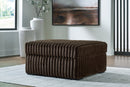 Midnight-Madness Oversized Accent Ottoman