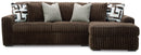 Midnight-Madness Sectional Sofa with Chaise