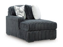 Midnight-Madness Double Chaise 3-Piece Sectional