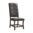 Gramercy 7PC Dining Set-Table and Six Tufted Tall Back Chairs