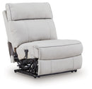 Social Pointe Reclining Sectional with Storage Consoles - Michael's Discount Furniture