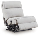Social Pointe Reclining Sectional with Storage Consoles - Michael's Discount Furniture