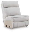 Social Pointe Reclining Sectional with Storage Consoles - Michael's Discount Furniture