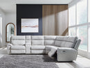 Social Pointe Power Reclining Sectional - Michael's Discount Furniture
