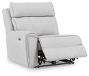 Social Pointe Reclining Sectional with Storage Consoles - Michael's Discount Furniture