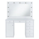 Amia Complete Dressing Table with Lightbulbs