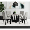 Oregon 5PC Dining Set in Black