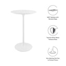 Lippa 28" Round Wood Bar Table
