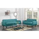 Hadley Sofa Set in Teal