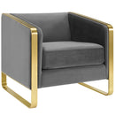 Visualize Armchair Performance Velvet Set of 2