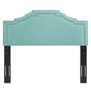 Lucia Twin Performance Velvet Headboard