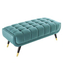 Adept 47.5" Performance Velvet Bench