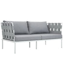 Harmony Outdoor Patio Aluminum Loveseat