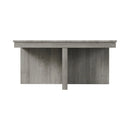 Uster Coffee Table W/Four storage Stools Grey