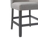 Seneca Counter Height Dining Set in Brown-Table and Four Chairs