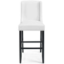Baron Bar Stool Faux Leather Set of 2