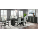 Donovan Dining Set in Gray